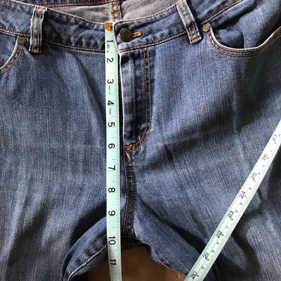 Talbots 12P heritage straight jeans - Picture 4 of 7